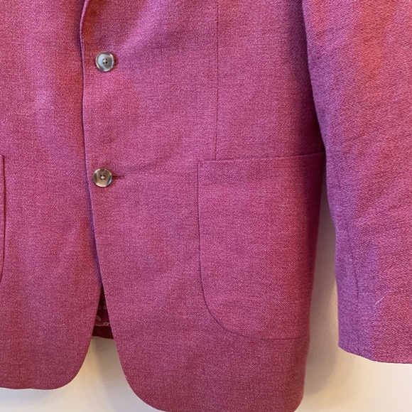 Crown & Ivy | Maroon Blazer 42L - Picture 3 of 6